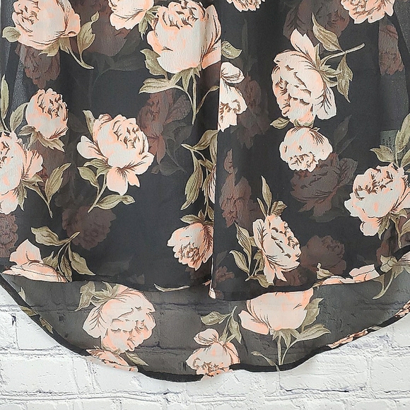 Live 4 Floral Woman's Embroidery Blouse Sz Large - Picture 5 of 11